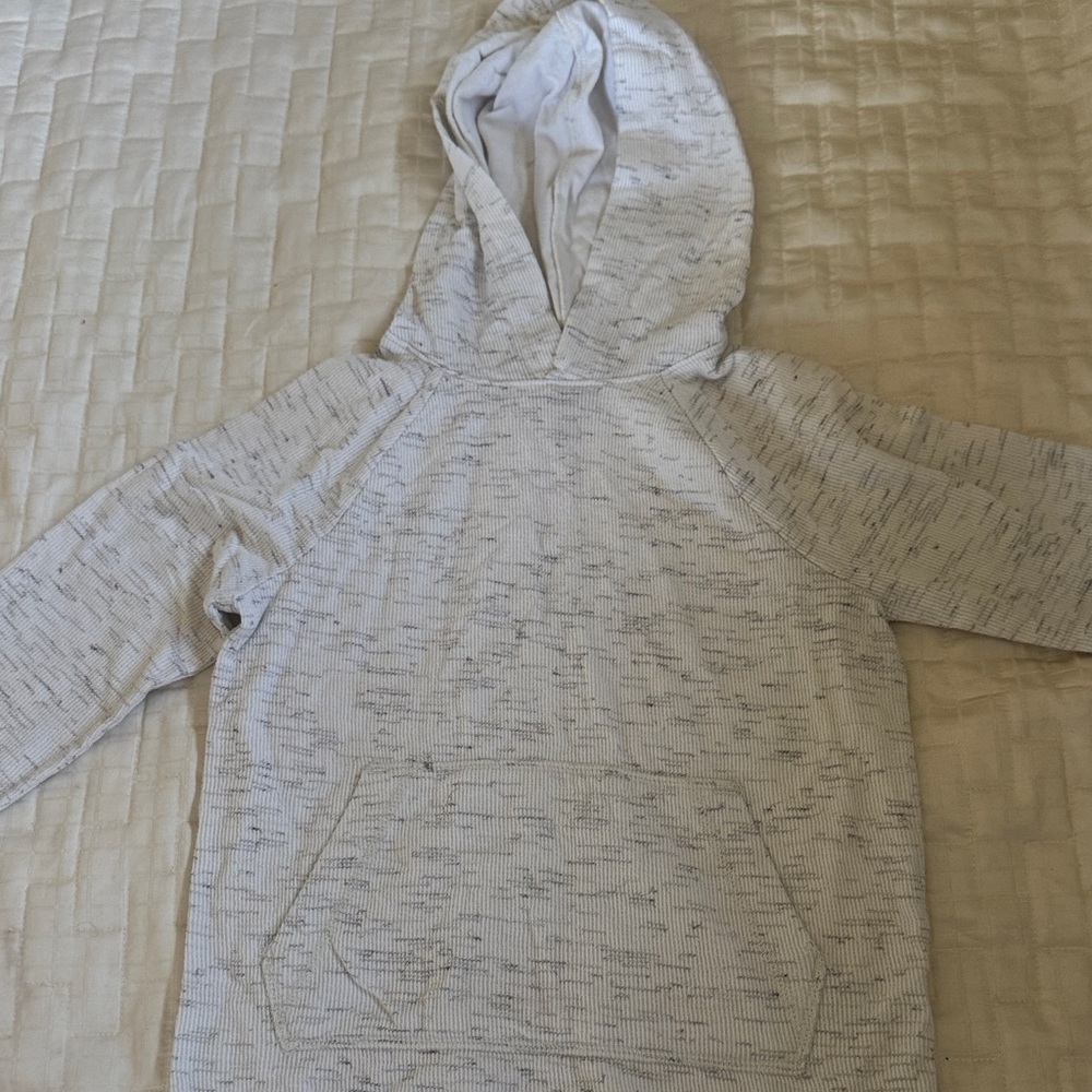 Cat & Jack Speckled White Kids Hoodie